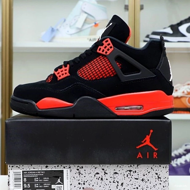 THUNDER' JORDAN AIR 'RED 4 RETRO 0308